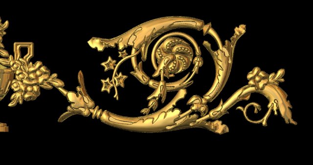 decorative element 12 3D Model .c4d .max .obj .3ds .fbx .stl .blend 