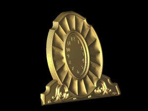 mantel clock 3D Model