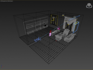 interior living room 3D Модель