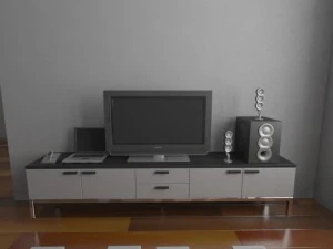 interior living room 3D Model