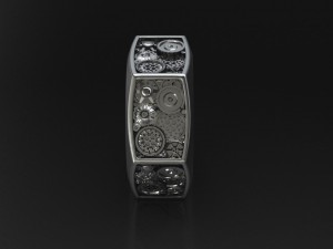 ring biker 001 3D Print Model