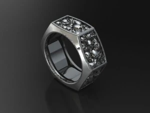 3D プリント用のカタコンベ ナット リング stl 3d モデル 3Dプリントモデル