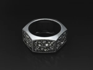 catacombes nut ring stl 3d model for 3d printing 3D Print Model