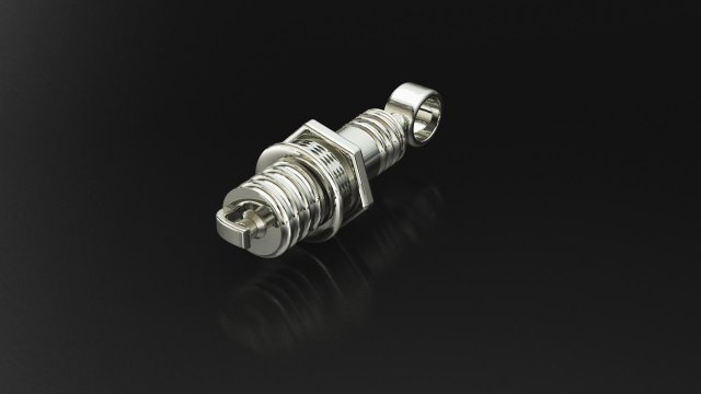 candle pendant 3D-Druckmodell .c4d .max .obj .3ds .fbx .stl .blend 