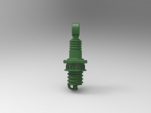 candle pendant 3D-Druckmodell