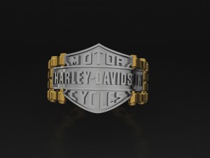 ring biker 003 3D-Druckmodell