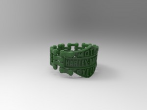 ring biker 003 3D-Druckmodell
