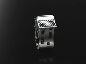 ring house 001 3D Print Model