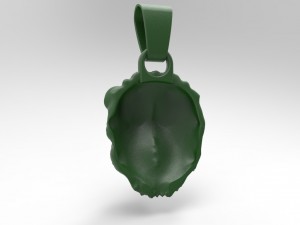pendant lion stl 3d model Modelo de Impressão 3D