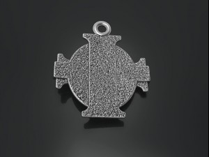 insignia of the inquisitor stl 3d print model Model do druku 3D