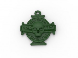 insignia of the inquisitor stl 3d print model Model do druku 3D