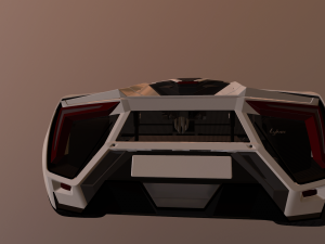 w motors lykan hypersport 3Dモデル