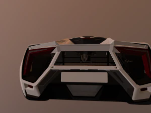 w motors lykan hypersport 3D Model