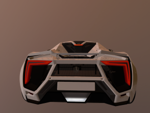 w motors lykan hypersport 3Dモデル