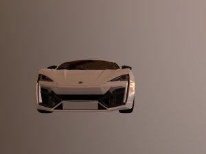 w motors lykan hypersport 3Dモデル