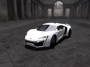 w motors lykan hypersport 3D Model