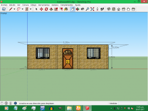 home desing townhouse ground floor include facade and internal furnitures 3D Model