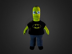 homer simpson 3D Model