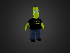 homer simpson 3D Model