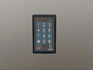serrure &agrave; cl&eacute; Modèle 3D