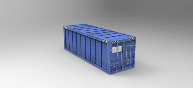 cargo 3D Model .c4d .max .obj .3ds .fbx .stl .blend 