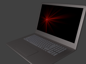 laptop 3D-Modell
