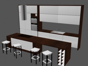 kitchen 3D मॉडल