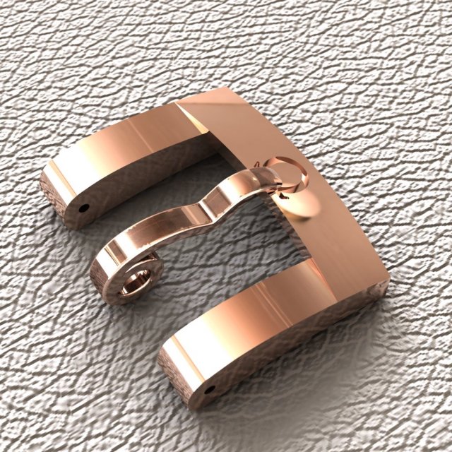 buckle watches Model 3D .c4d .max .obj .3ds .fbx .stl .blend 