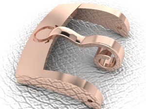 buckle watches omega 3D 打印模型