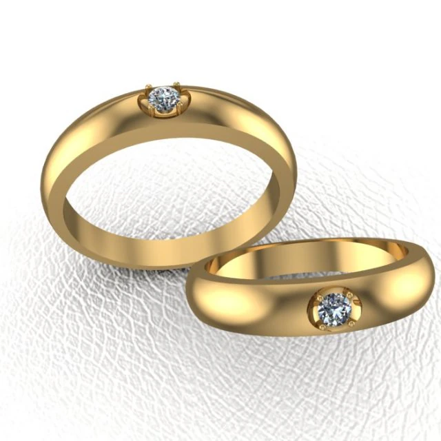 couple ring 3D Print Model .c4d .max .obj .3ds .fbx .stl .blend 