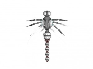 dragon fly robot 3D Model