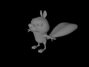 chipmunk Modello 3D