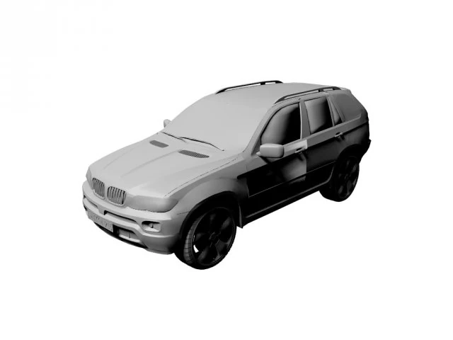 car 3D Model .c4d .max .obj .3ds .fbx .stl .blend 