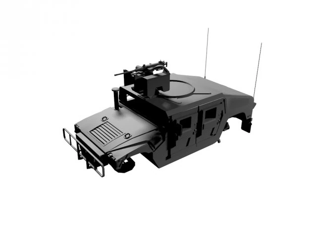 hummer 3D Model .c4d .max .obj .3ds .fbx .stl .blend