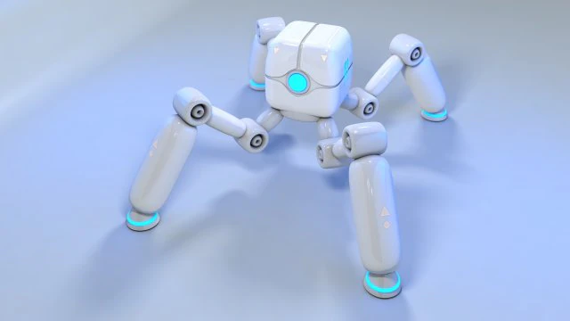 four legs 3D Model .c4d .max .obj .3ds .fbx .stl .blend 