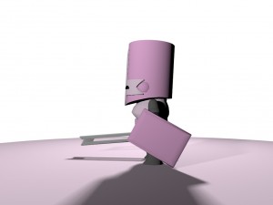 medieval pink mini 3Dモデル