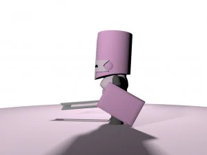 medieval pink mini 3D Model
