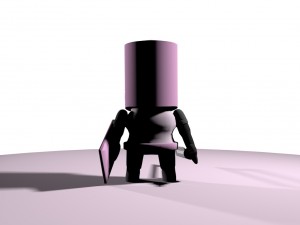 medieval pink mini 3Dモデル