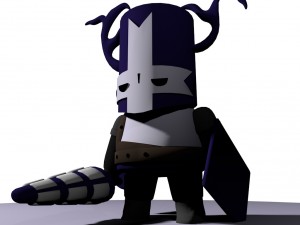 medieval purple mini 3D Model
