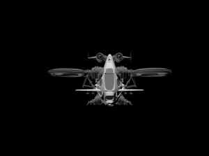 helicopter 3D Model