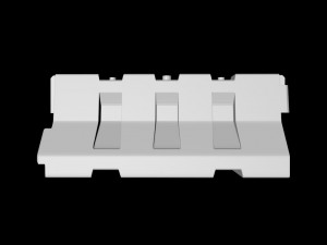 plastic barricade 3D Model