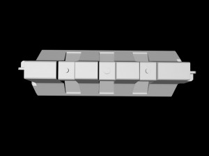 plastic barricade 3D Model