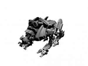 robot panther 3D-Modell