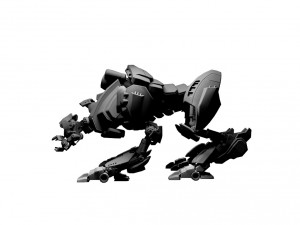 robot panther Model 3D
