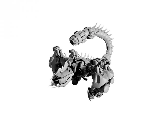 robot scorpion 3D Model .c4d .max .obj .3ds .fbx .stl .blend 
