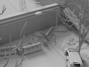 urban space Modelo 3D