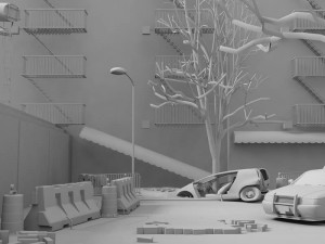 urban space 3D Model