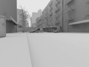 urban space 3D Model