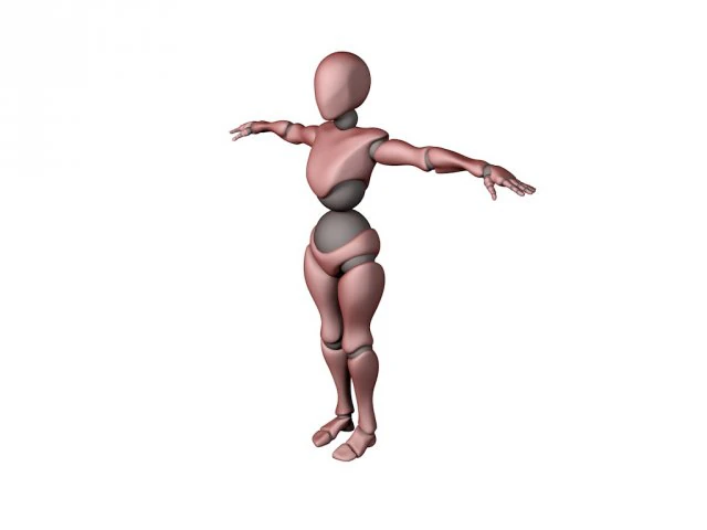 &times;ボット 3Dモデル .c4d .max .obj .3ds .fbx .stl .blend 