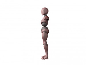 x bot 3D मॉडल
